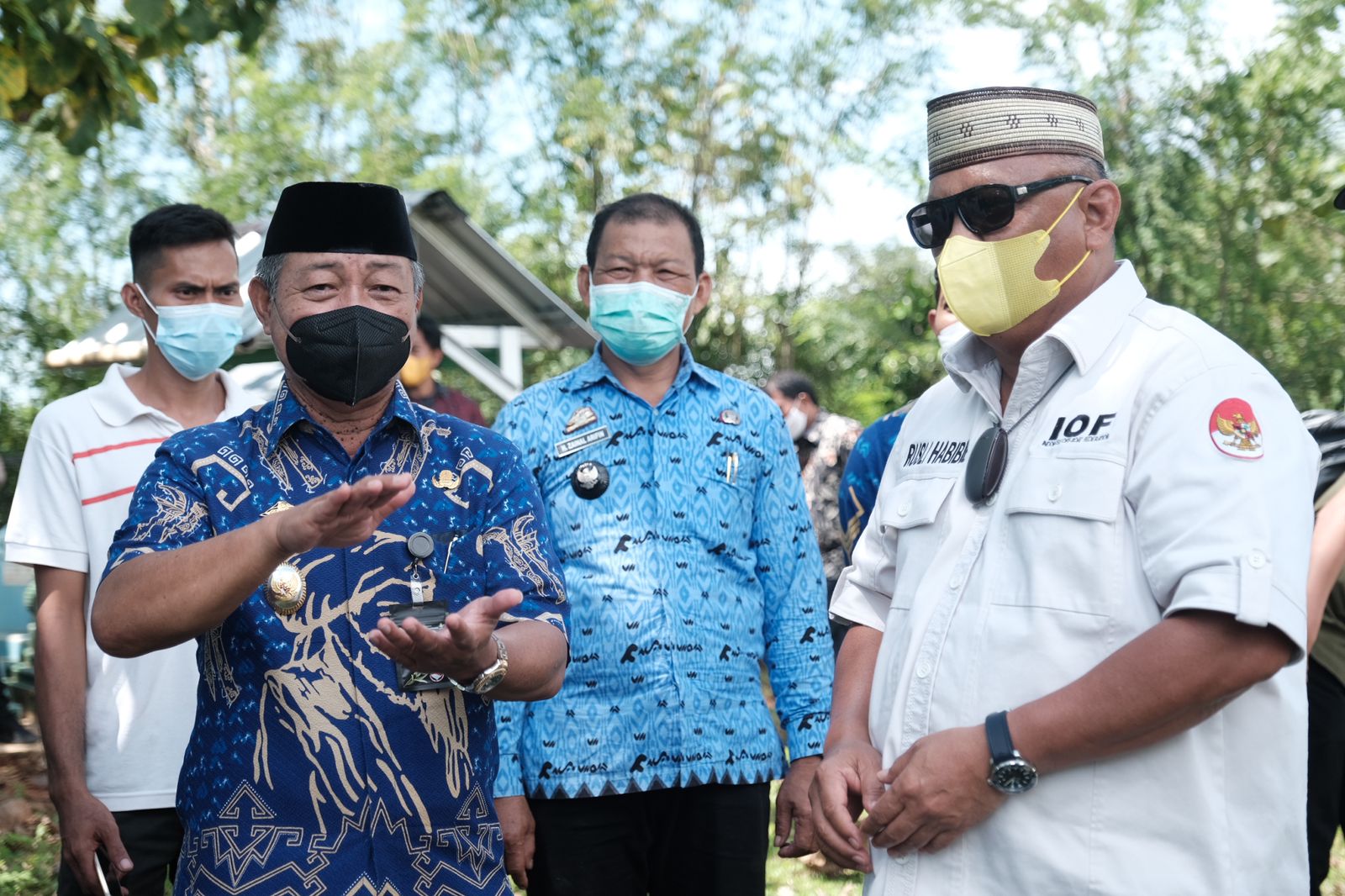 Wabup Gowa Dampingi Gubernur Gorontalo Pantau Lahan Pembangunan TPU di Pattallassang
